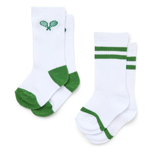 Flöss - Vitus Tennis Socks Pack of 2 Pairs | White