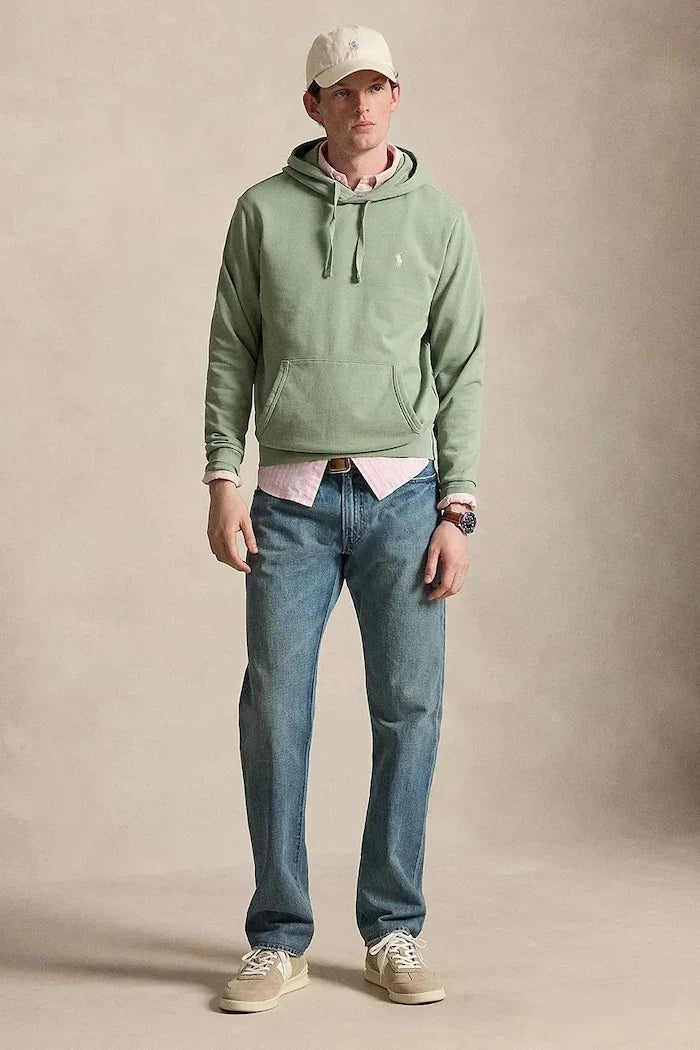 Polo Ralph Lauren erkek pamuklu kapüşonlu sweatshirt