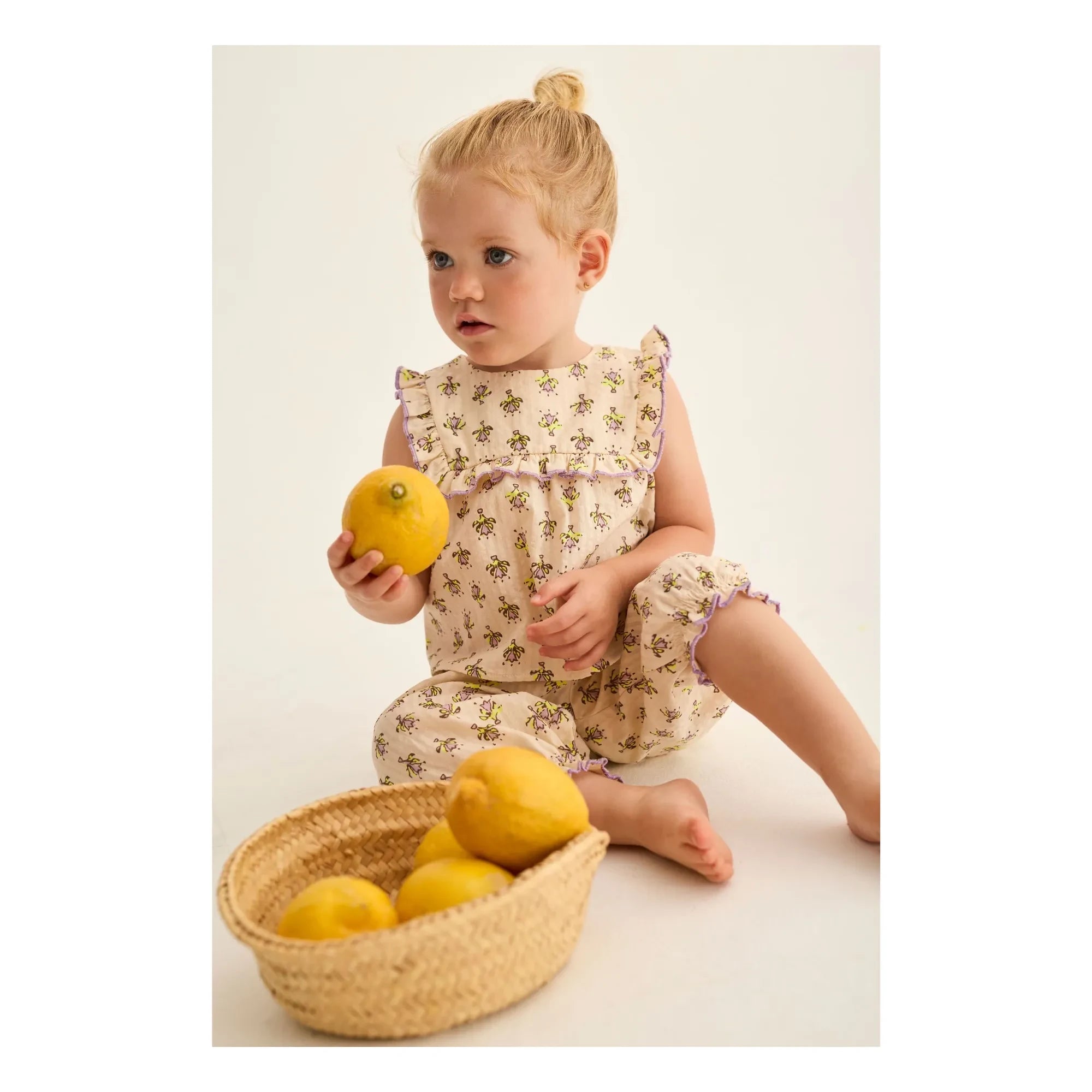 Cozmo - Ari Fleuri Organic Cotton Top | Lavender