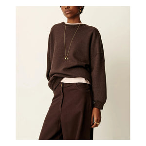 Sessùn - Chebbi organik pamuk sweatshirt | Ganache