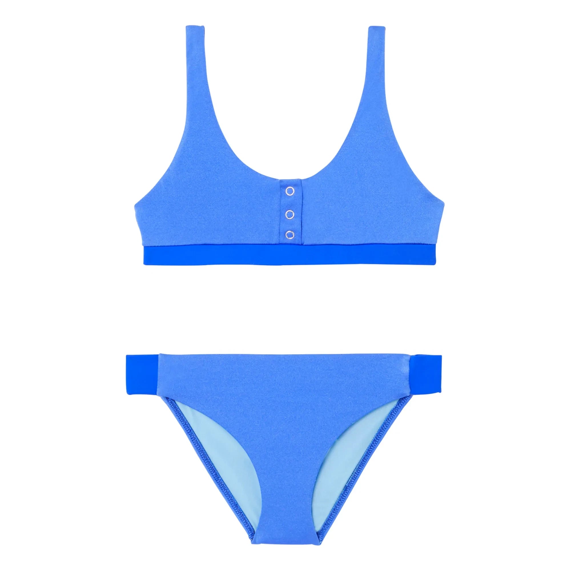 Lison Paris - Acapulco 2-Piece UV-Protection Swimsuit | Azure Blue