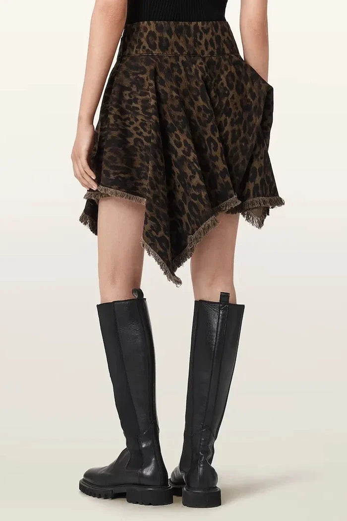 AllSaints CRISSY Asimetrik Etek