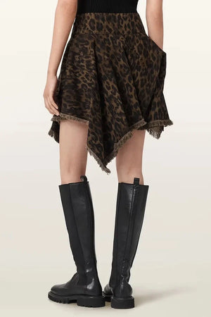 AllSaints CRISSY Asimetrik Etek