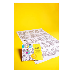 Omy - Large ABC Painting Poster