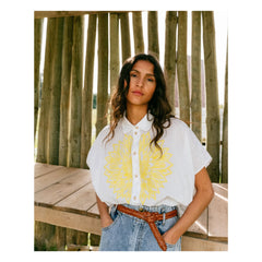 Tinsels - Cinzia shirt | Ecru