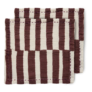 HKliving - Cotton Napkins - Set of 2 | Lilac