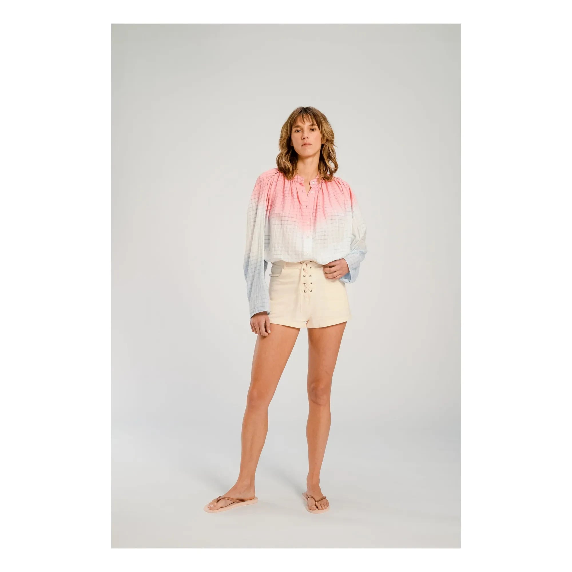 Virginie de Vinster - Himi blouse | Red