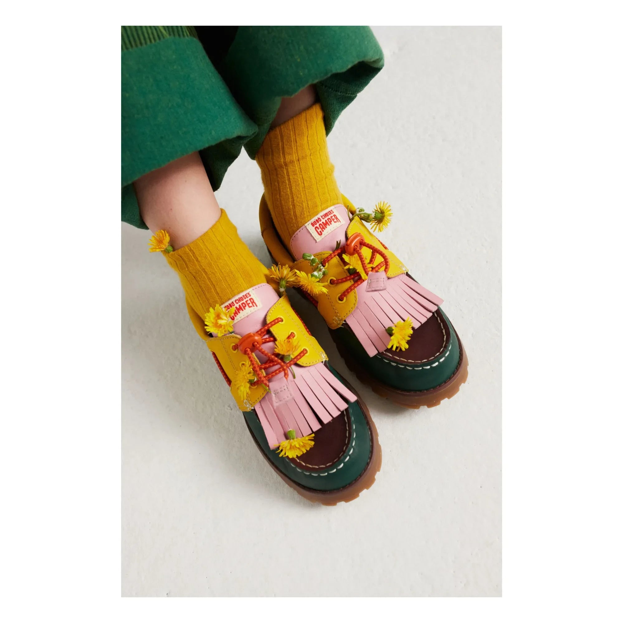 Bobo Choses - Bobo Choses x Camper Boat Shoes | Pink