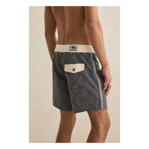 Rhythm - Mosaic Heritage Shorts | Black
