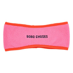 Bobo Choses - Recycled Fiber Fleece Headband | Pink