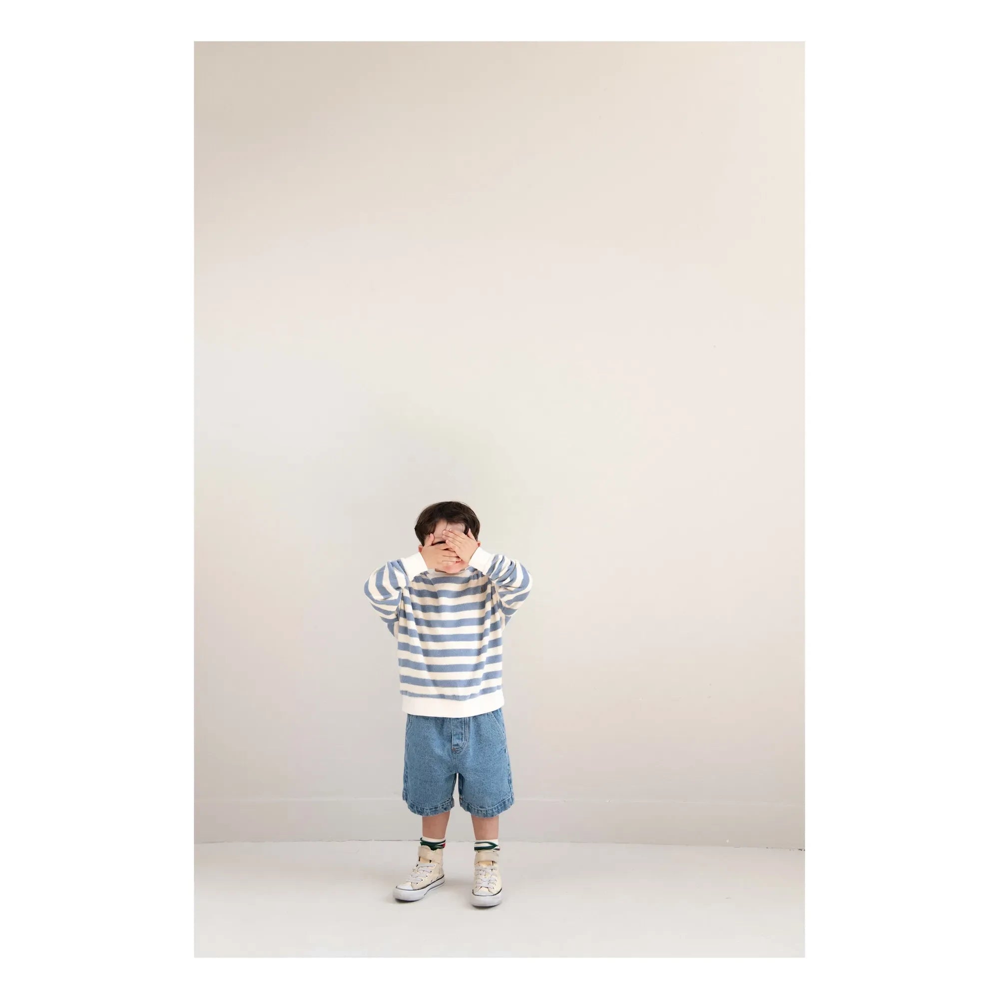 Jenest - Striped Organic Cotton Sweatshirt | Blue