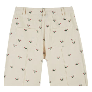 Emile et Ida - Strawberry Cotton Pants | Cream