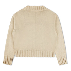 Matona - Organic Cotton Cardigan | Cream