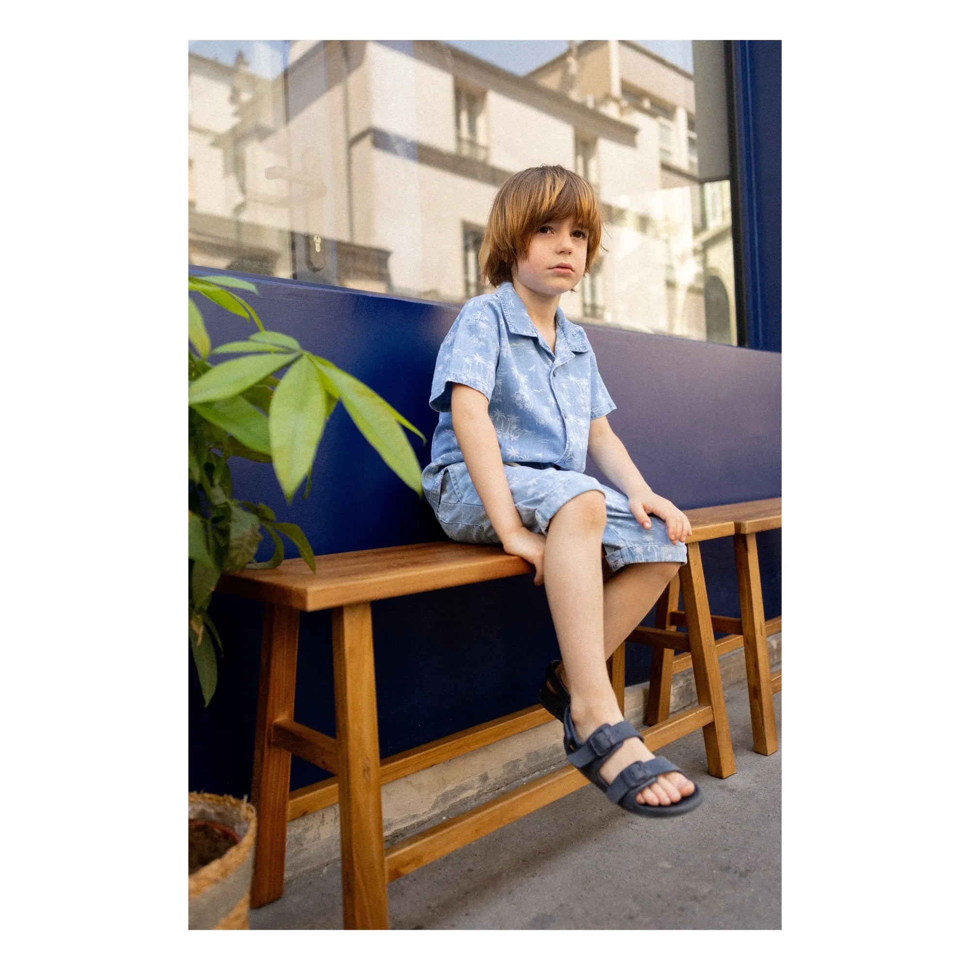 Louis Louise - Denim Bermuda Soho Hawaii | Light Blue