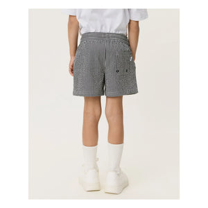 Les Deux - Stan Striped Swimsuit Shorts | Black