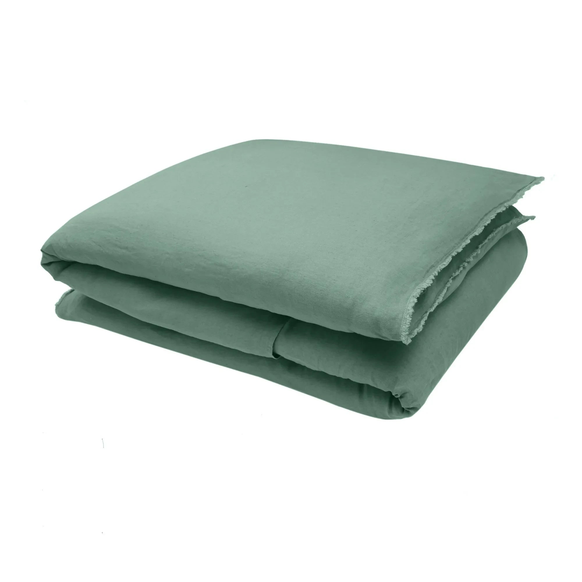 Communauté de biens - Washed Linen Duvet Cover | Sage