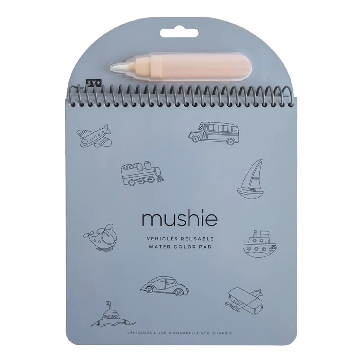 Mushie - Erasable coloring book Tools | Blue