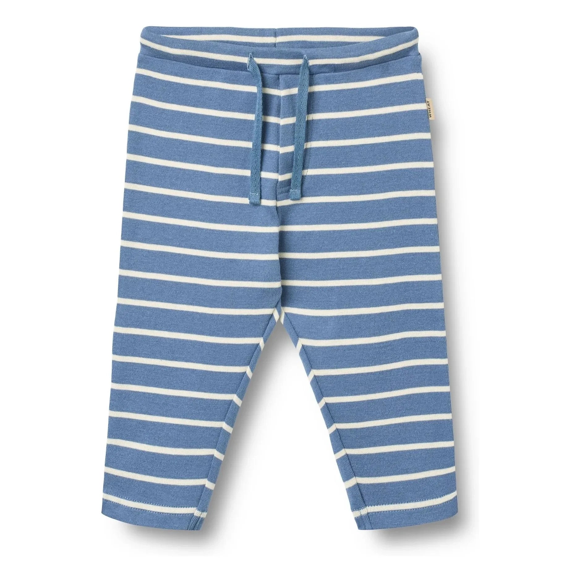 Wheat - Manfred Striped Organic Cotton Jeggings | Blue