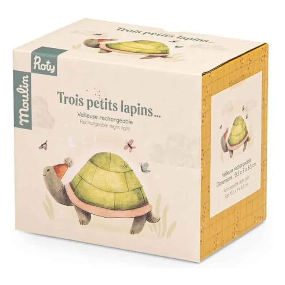 Moulin Roty - Turtle night lamp - Trois petits lapins