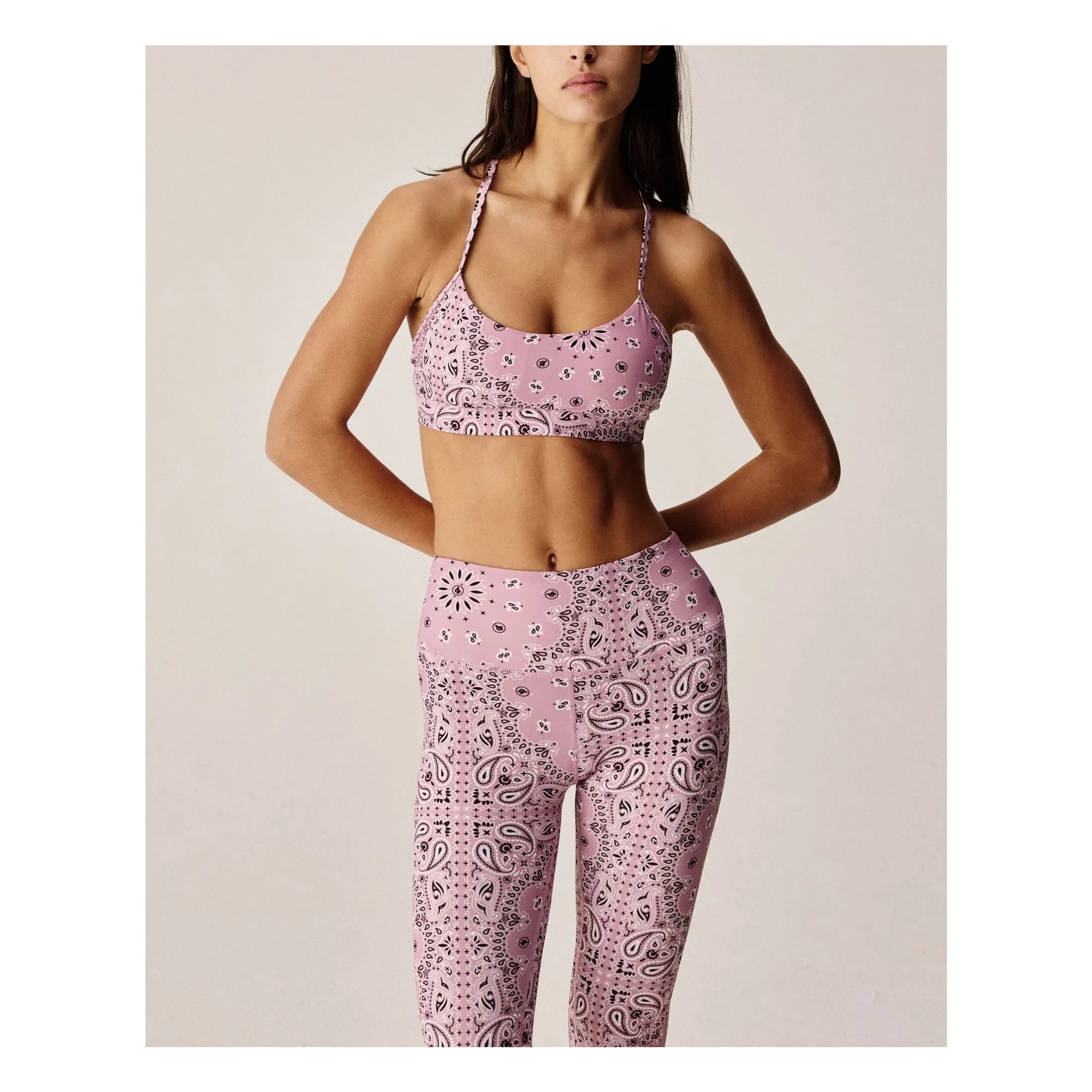 Arizona Love - Yoga Bandana Bra | Powder pink