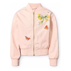 Molo - Bomber Haliva Butterflies Recycled Fibers | Light Pink