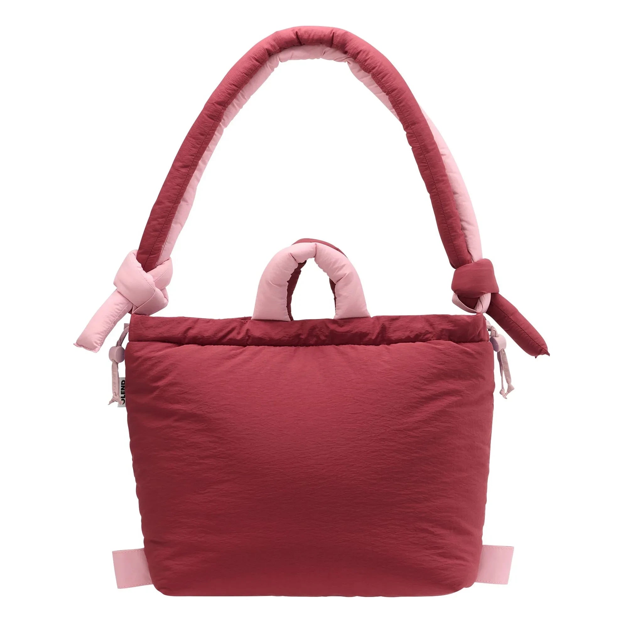 Olend - Ona Soft Bicolore Bag | Cherry Red