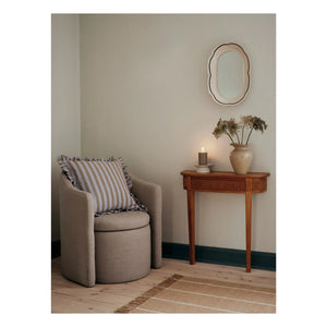 Broste Copenhagen - Ina Square Pillowcase | Blue