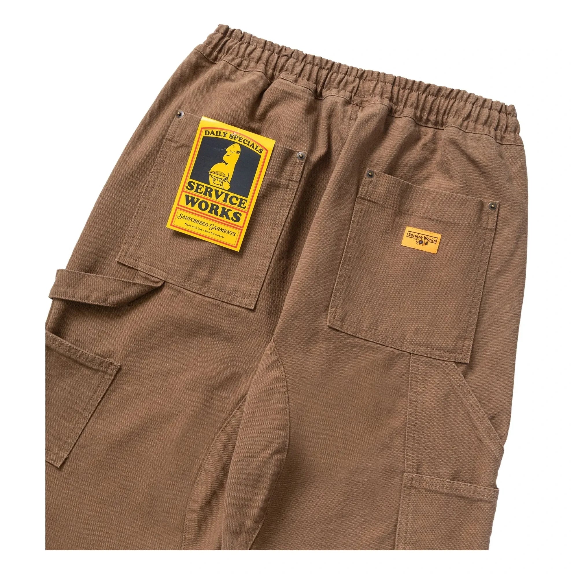 Service Works - Utility Chef Pants Organic Cotton | Camel