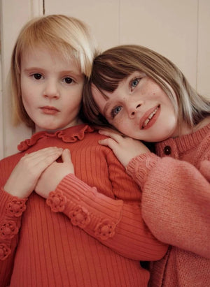 Emile et Ida - Merino Wool Cardigan | Pink
