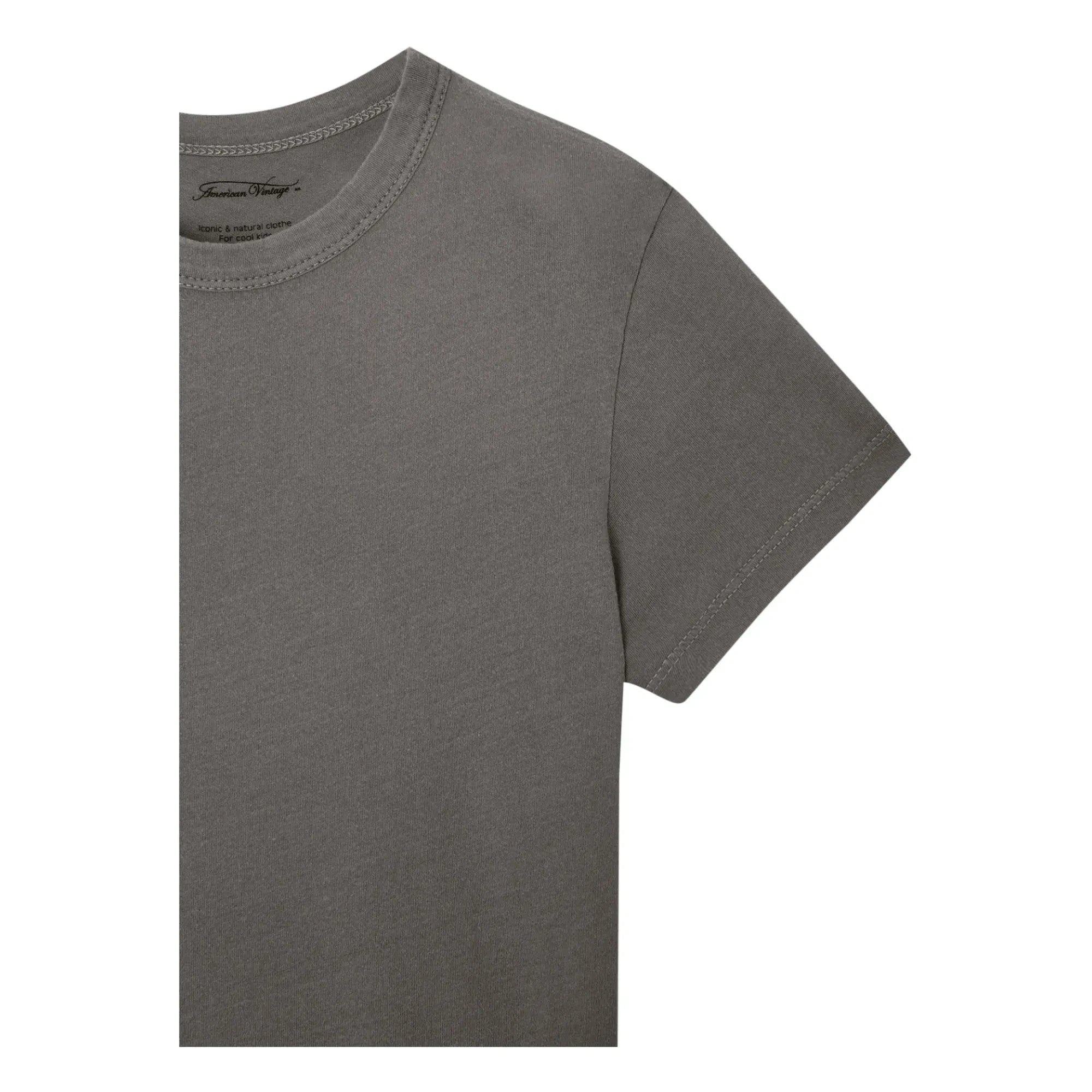 American Vintage - Devon T-Shirt | Dark slate gray