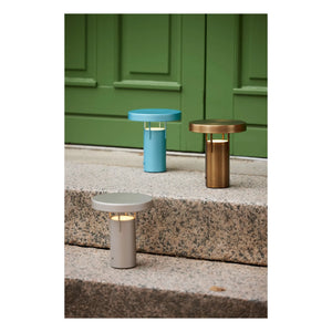 Hübsch - BringMe Table Lamp | Metallic Blue