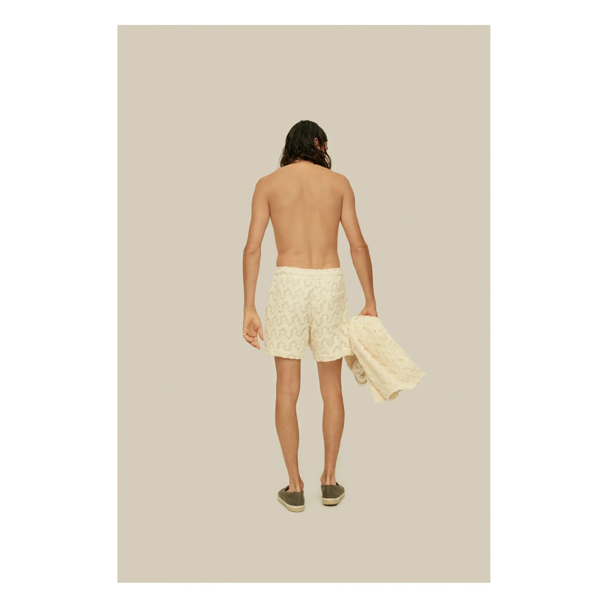 OAS - Atlas Knit Shorts | Ecru