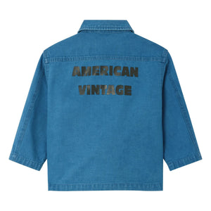 American Vintage - Comow Button Work Jacket | Blue