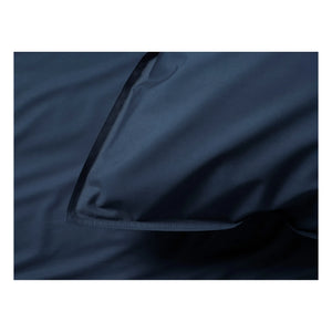 Suite 702 - Organic Cotton Percale Pillowcase | Navy Blue