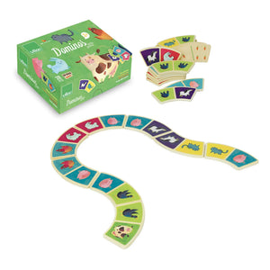 Vilac - Farm Domino Game