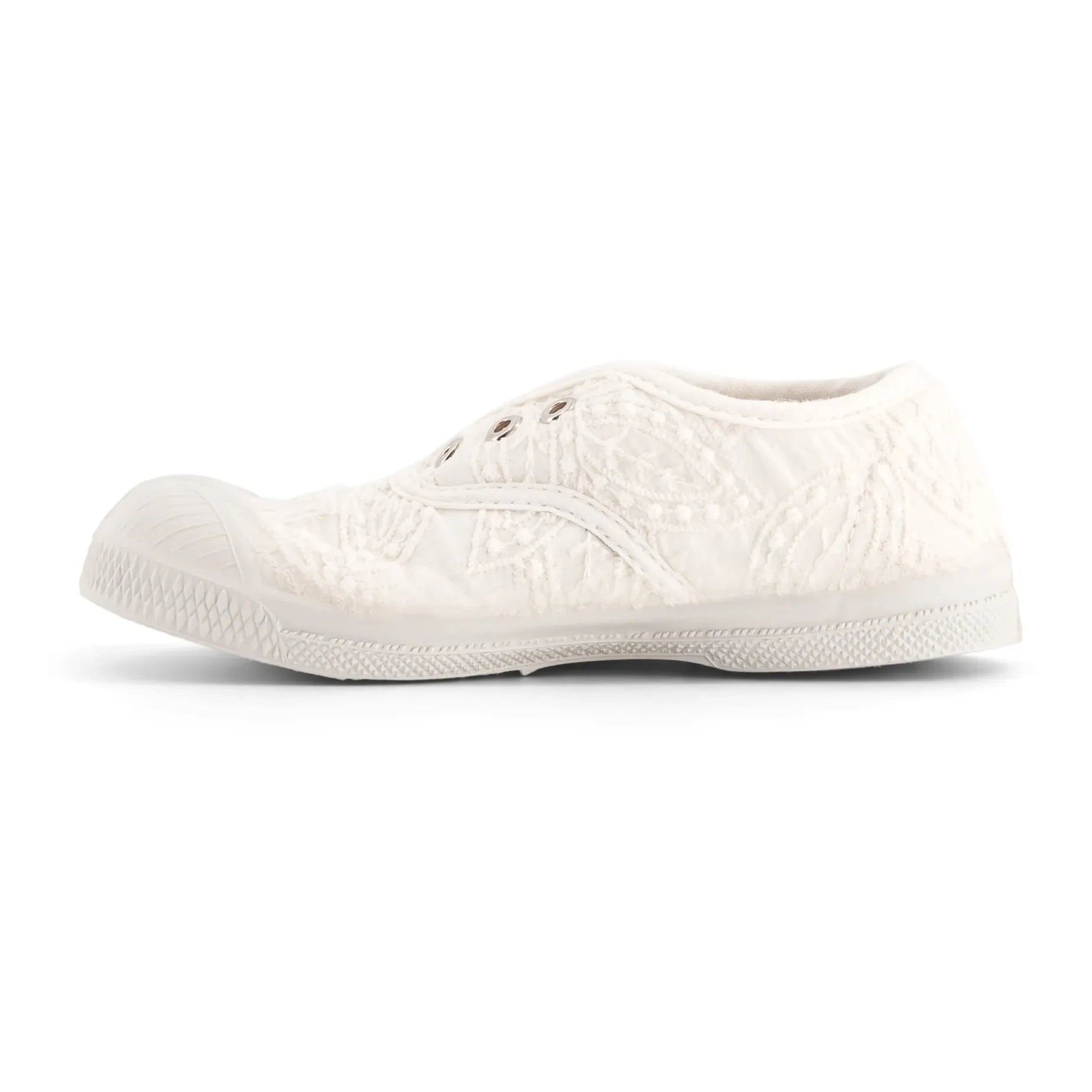Bensimon - Tennis Elly Broderie Anglaise | White