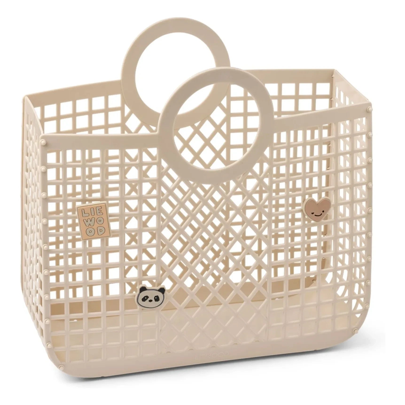 Liewood - Basket Bloom Charms Recycled Fibers | Ecru