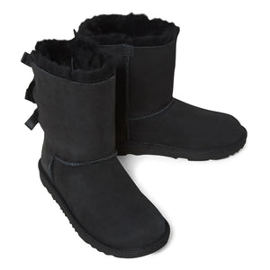 UGG - Bailey Bow Astarlı Süet Botlar | Siyah