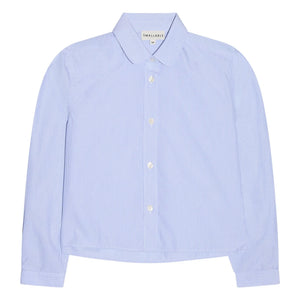 Smallable Kid - Clara Striped Short Shirt | Light Blue