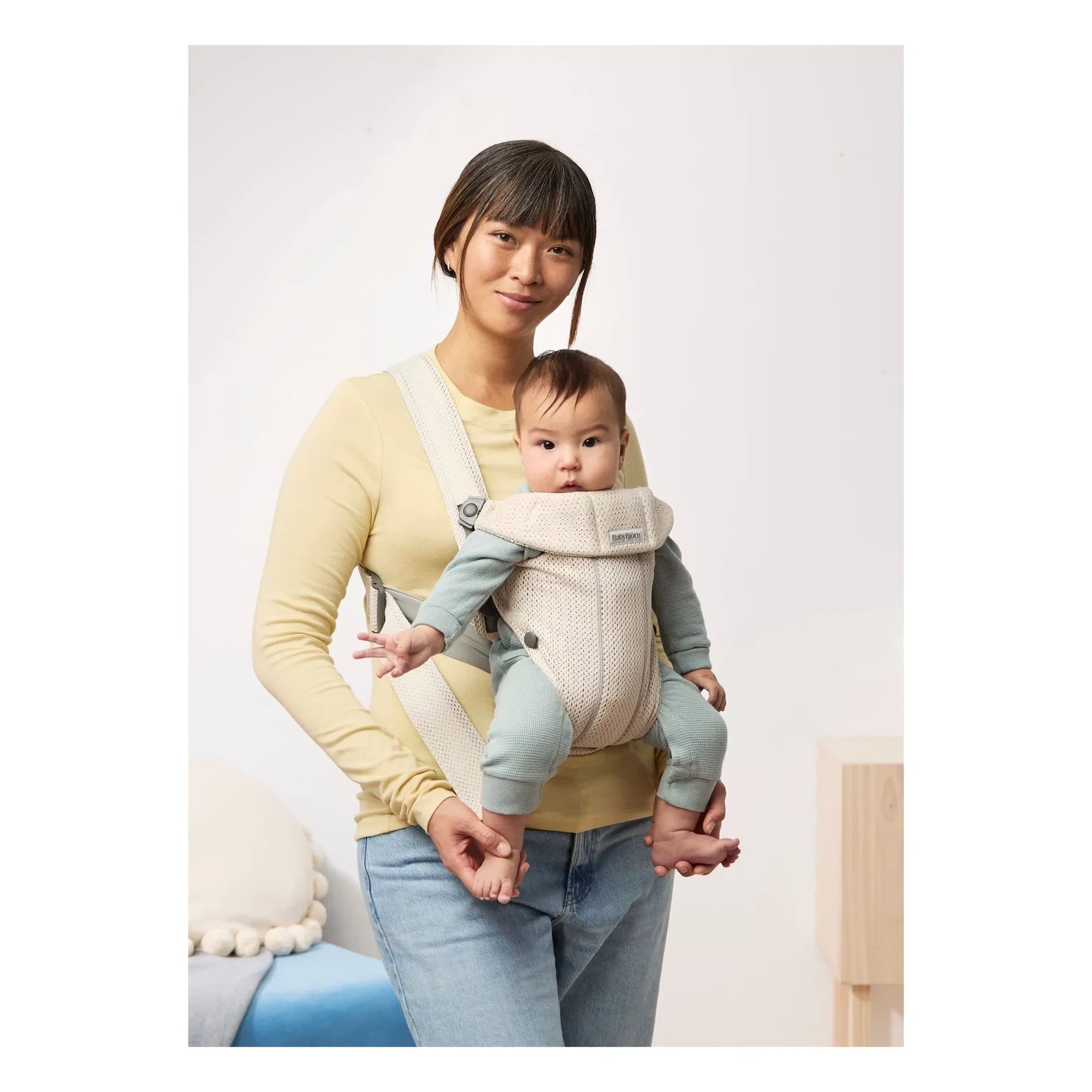 BabyBjörn - Mini Mesh Baby Carrier | Cream