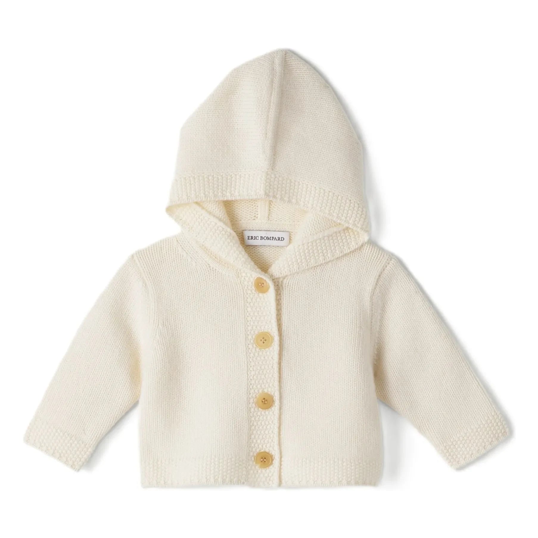 Bompard - Cashmere Hooded Vest | Off-white