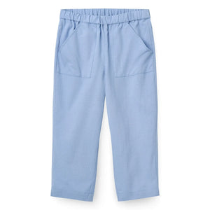 Copenhagen Colors - Organic Cotton Large-Pocket Trousers | Light Blue