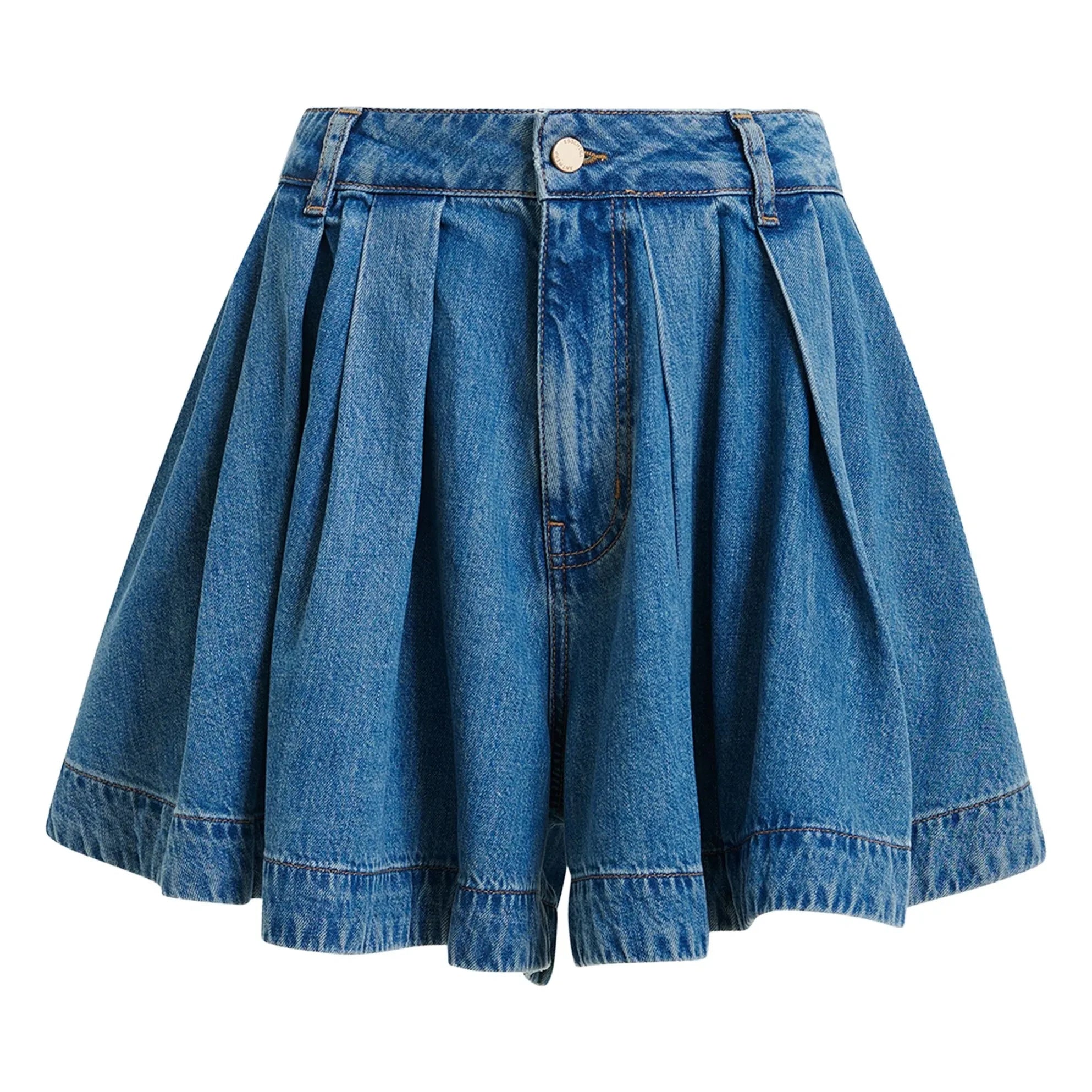Essentiel Antwerp - Joss Organic Cotton Shorts | Blue