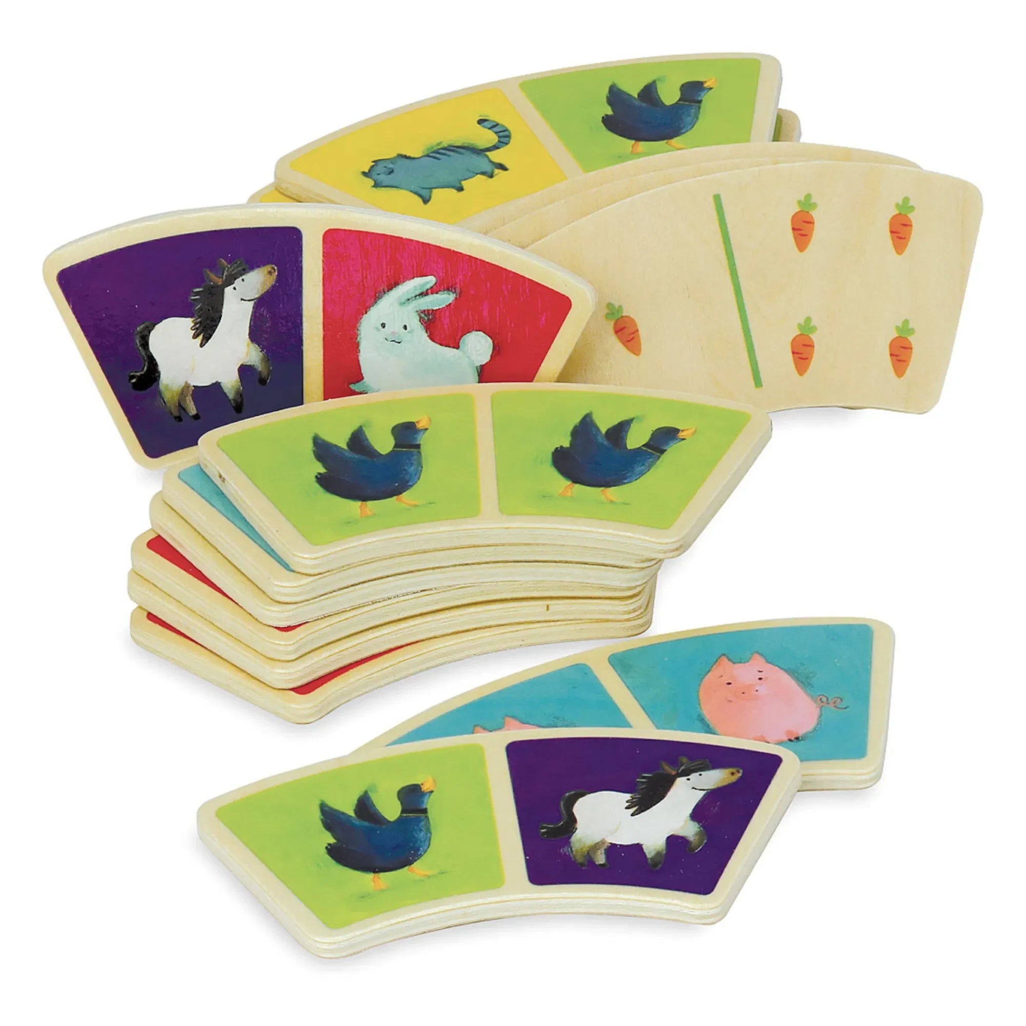 Vilac - Farm Domino Game