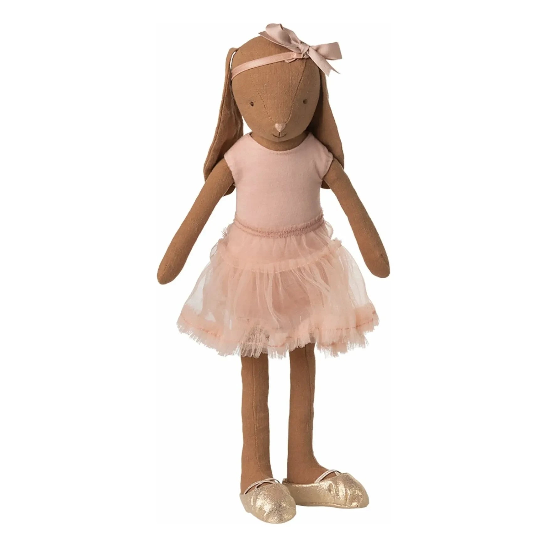 Maileg - Bunny Ballerina Plush with Bow | Pink