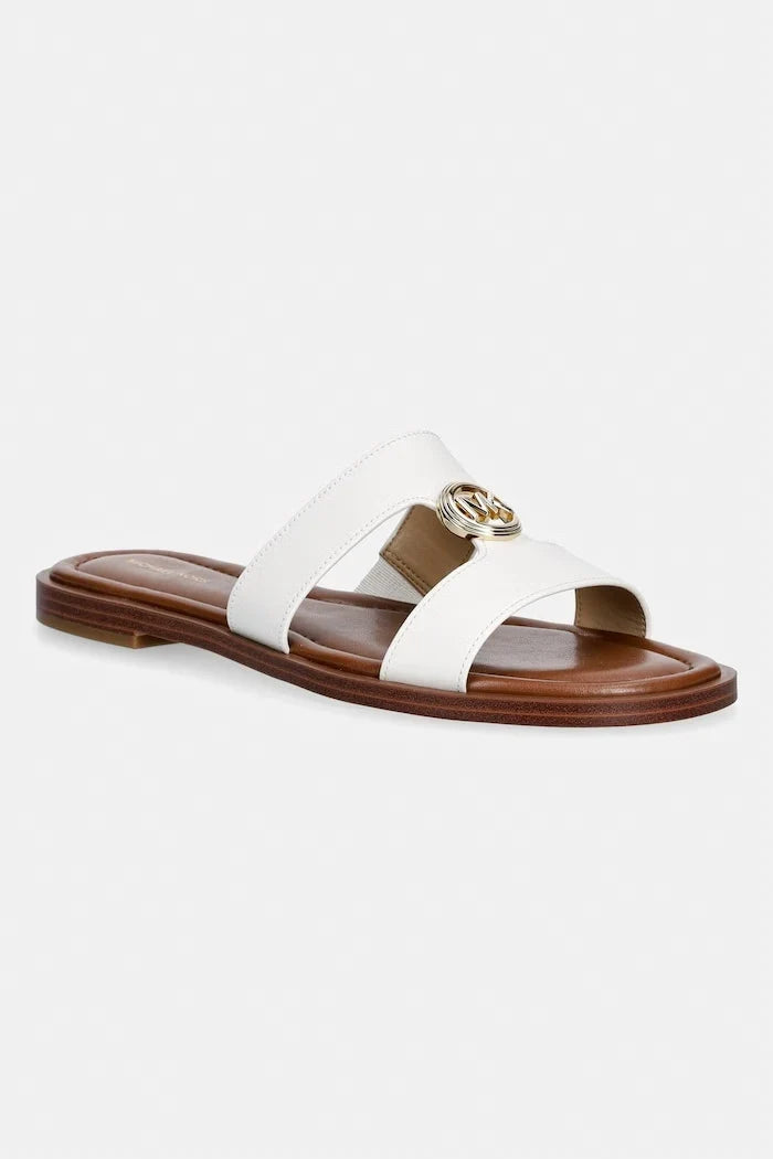 MICHAEL Michael Kors Kadın Deri Erin Flat Sandal