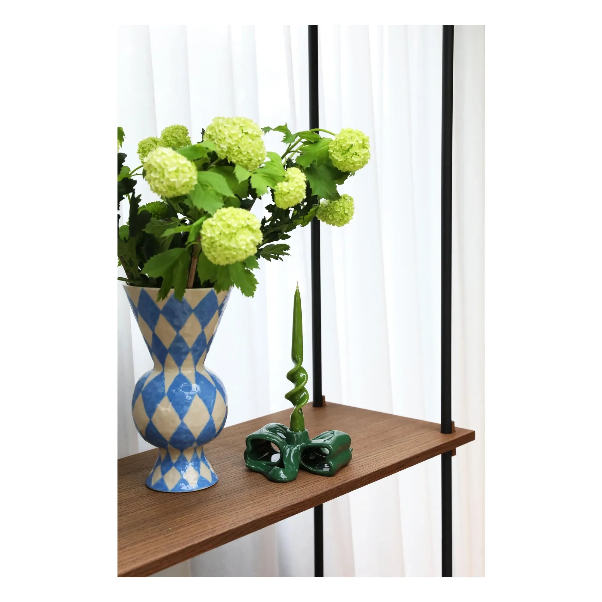 &Klevering - Rombik Vase | Blue