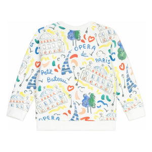 Petit Bateau - Opera Sweatshirt | White