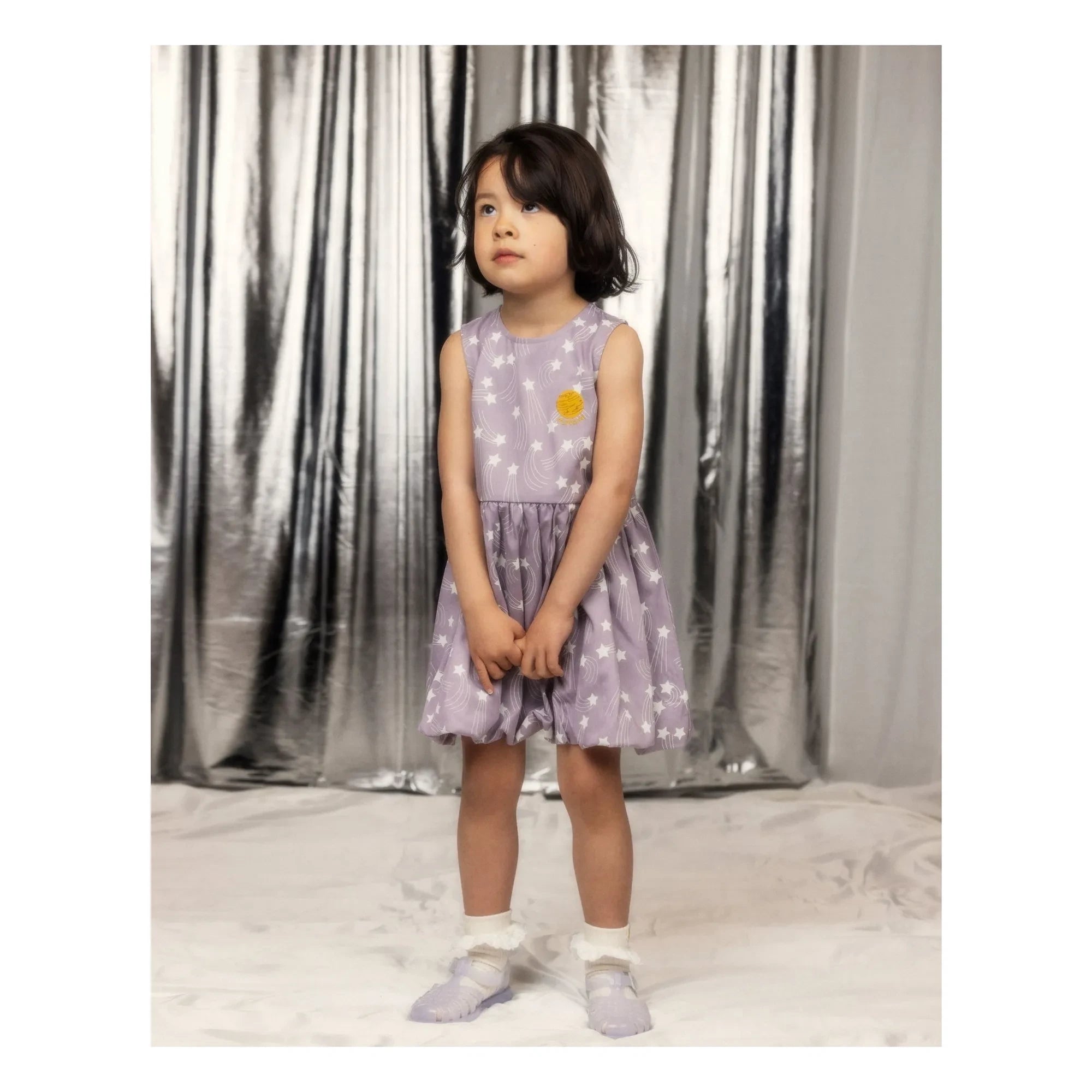 Mini Rodini - Tencel Star Dress | Mauve