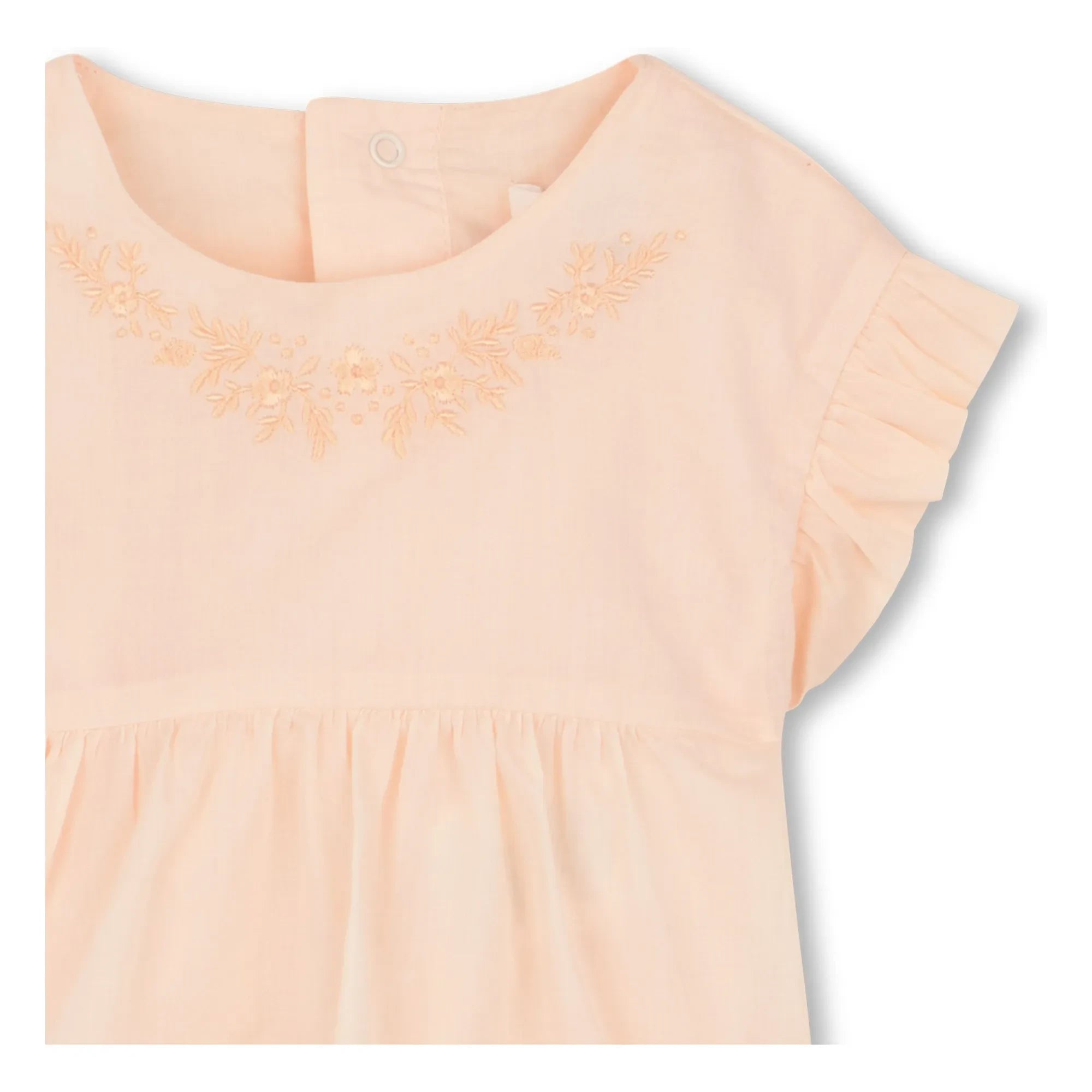 Chloé - Organic Cotton Blouse and Bloomer Set | Dust Pink
